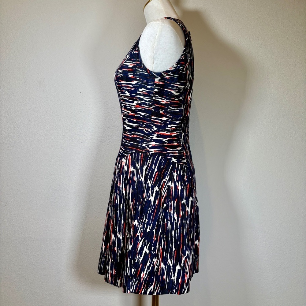 Milly Linen-Silk Blend Mini Dress Size 2 - Picture 2 of 13